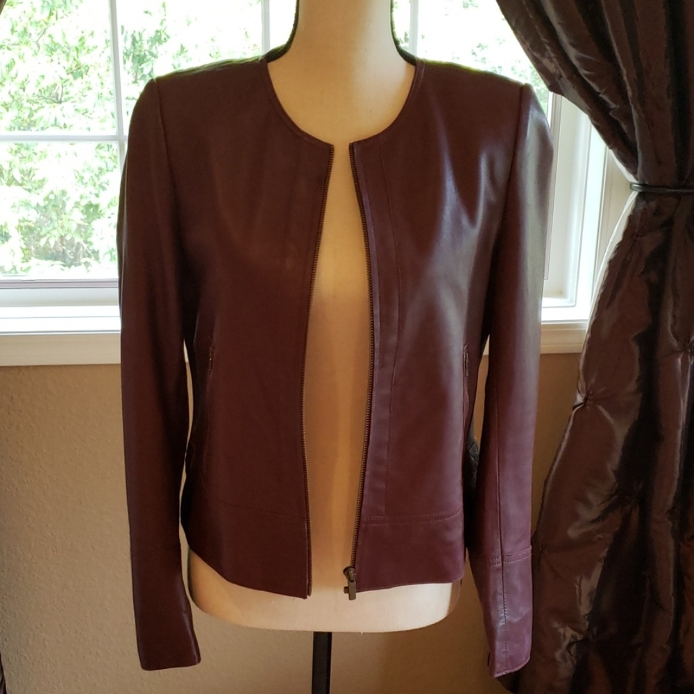 Brand new extremely soft leather jacket